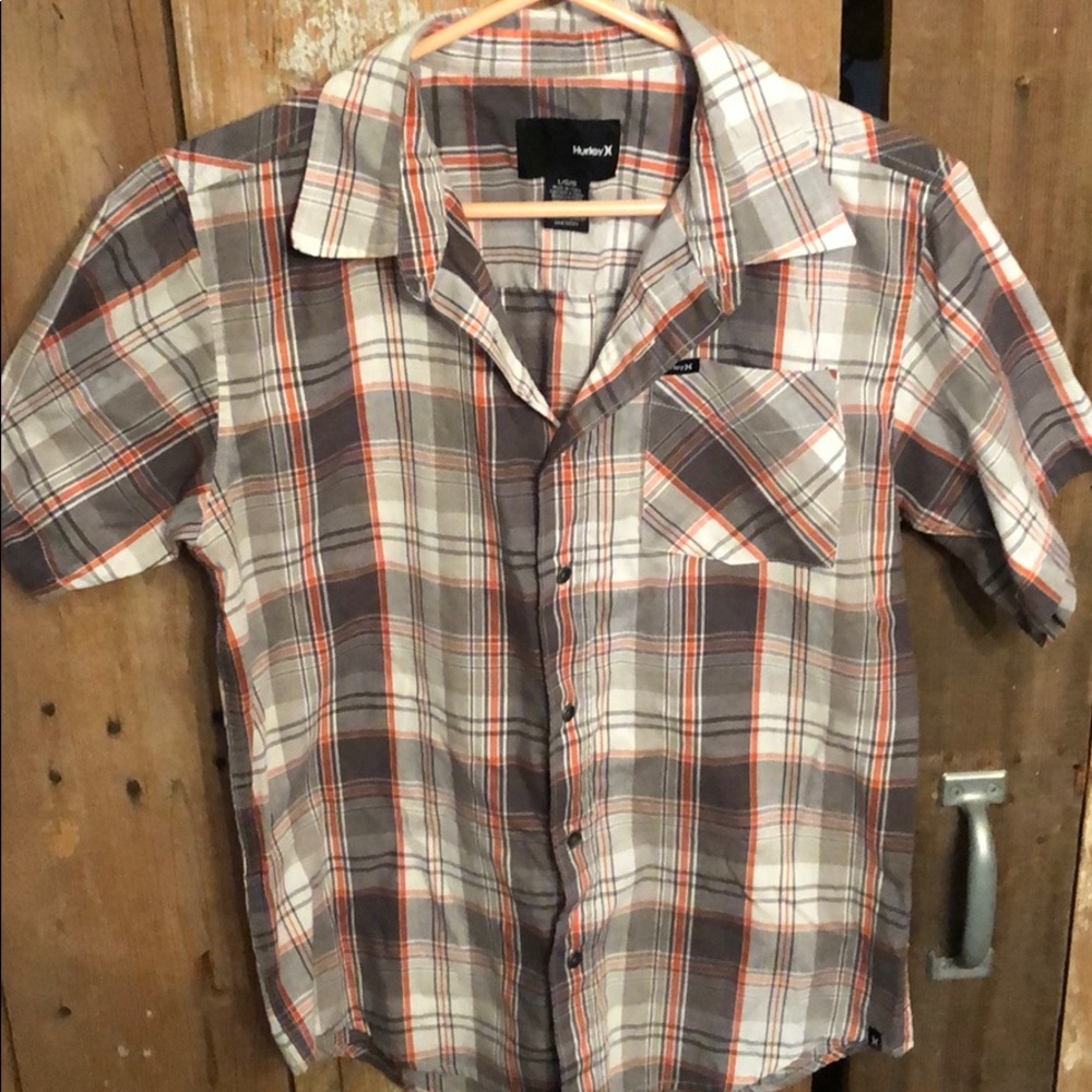 Boys Hurley Button Down Shirt